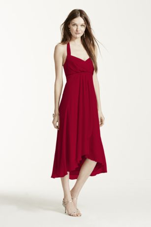 High Low Chiffon Dress